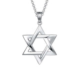 FANCIME Star of David Sterling Silver Necklace Main