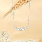 "Delightful Harvest" Smail Bar Sterling Silver Necklace