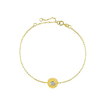FANCIME Diamond Hope 18K Yellow Gold Bracelet Main2