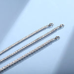 FANCIME "The One" Prong Set Tennis Sterling Silver Bracelet  Show