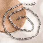 Mens Sterling Silver Cuban Link Chain 20 inches