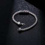 FANCIME DESTINATION Charm Wheat Chain Sterling Silver Bracelet  Show