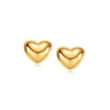 FANCIME "Hearty Love" Sweetheart 18K Yellow Gold Earrings Main