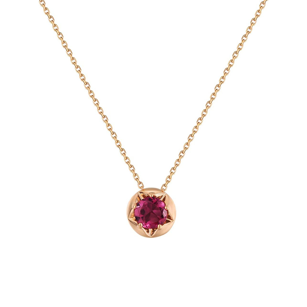 FANCIME "Little Dreamer" Star Choker 18K Solid Rose Gold Necklace Main