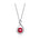 FANCIME "Birthstone" July Gemstone Forever Sterling Silver Nacklace Main