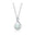 FANCIME "Birthstone" October Gemstone Sterling Silver Necklace Main