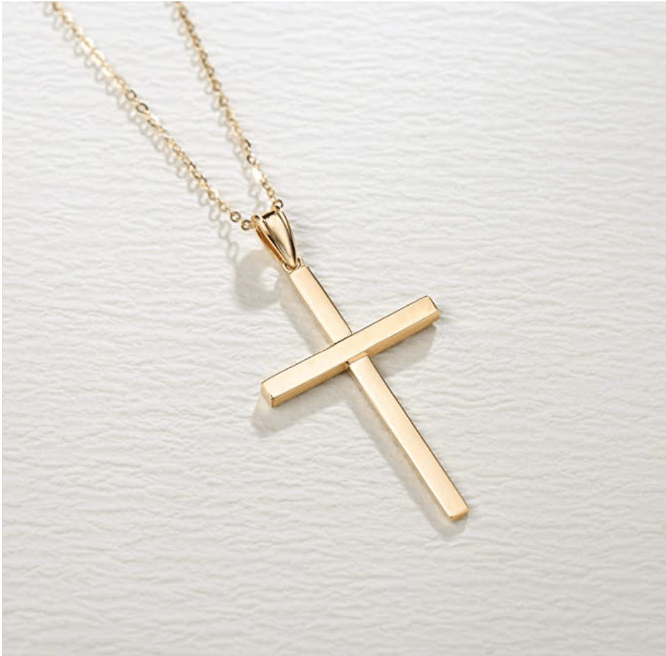 30 inch cross deals necklace