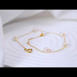 FANCIME Akoya Pearl 14K Yellow Gold Bracelet Video