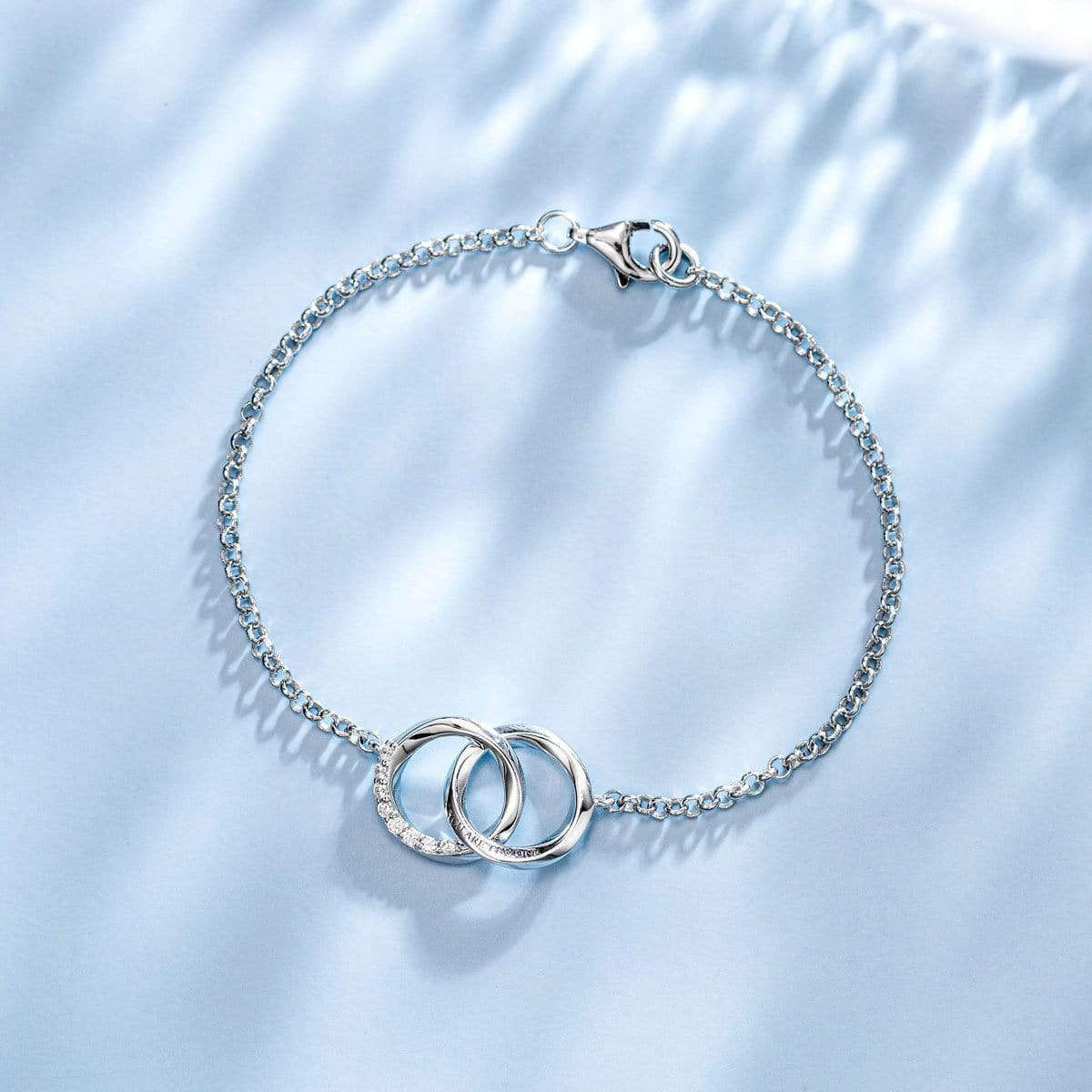 Tiffany & Co. 1837 Interlocking Circles Bracelet - Sterling Silver Link,  Bracelets - TIF257086 | The RealReal